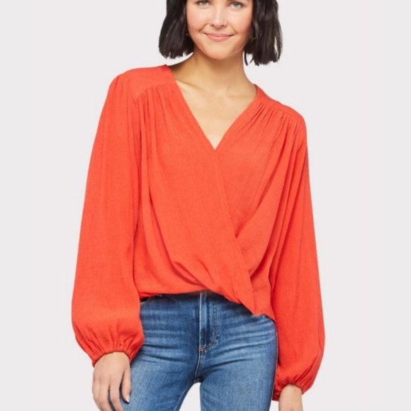 Free People Tops - Free People ~ Check On It Wrap Top
